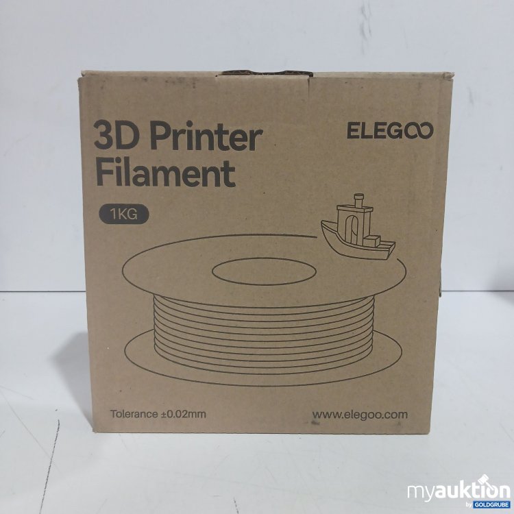 Artikel Nr. 998690 Artikel Nr. 998690: Elegoo 3D Printer Filament black 1,75mm 1kg