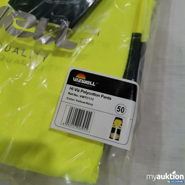Artikel Nr. 396691: Vizwell Hi Viz polycotton Pants 