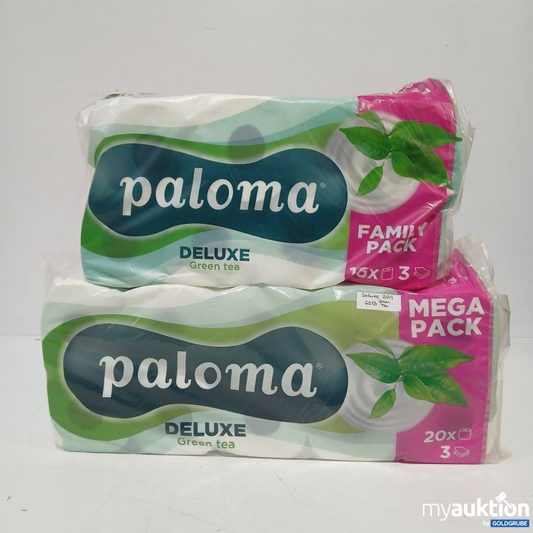 Artikel Nr. 466691: paloma Deluxe Green tea 16+20 x 3-lagig Family Pack