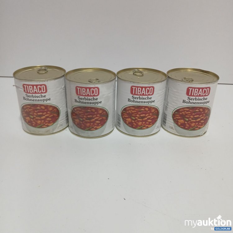 Artikel Nr. 834691 Artikel Nr. 834691: Tibaco Serbische Bohnensuppe 4x750ml