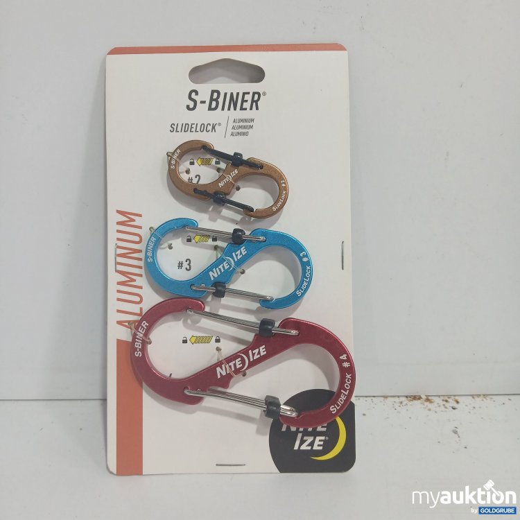 Artikel Nr. 846691: Aluminium S-Biner 