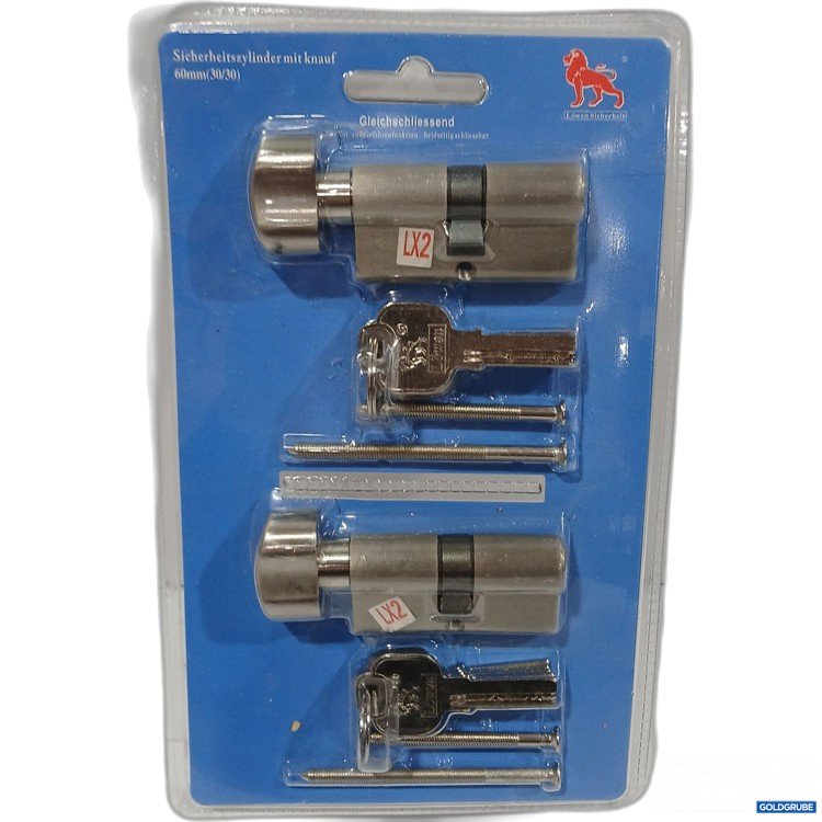 Artikel Nr. 883691 Artikel Nr. 883691: Löwen Sicherheit Sicherheitszylinder mit Knauf