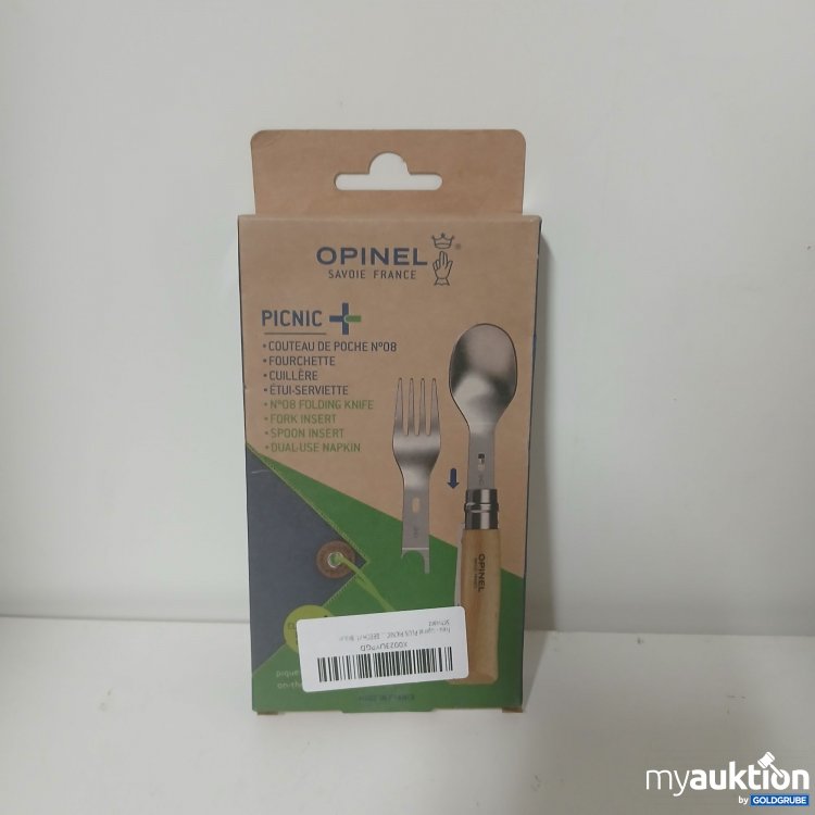 Artikel Nr. 916691: Opinel Picnic+ Campingbesteck