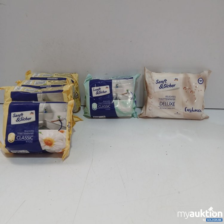 Artikel Nr. 953691: Sanft & Sicher Feuchttücher Classic 4x je 70 tücher 1x classic je 70 tücher und 1x deluxe je 50 tücher