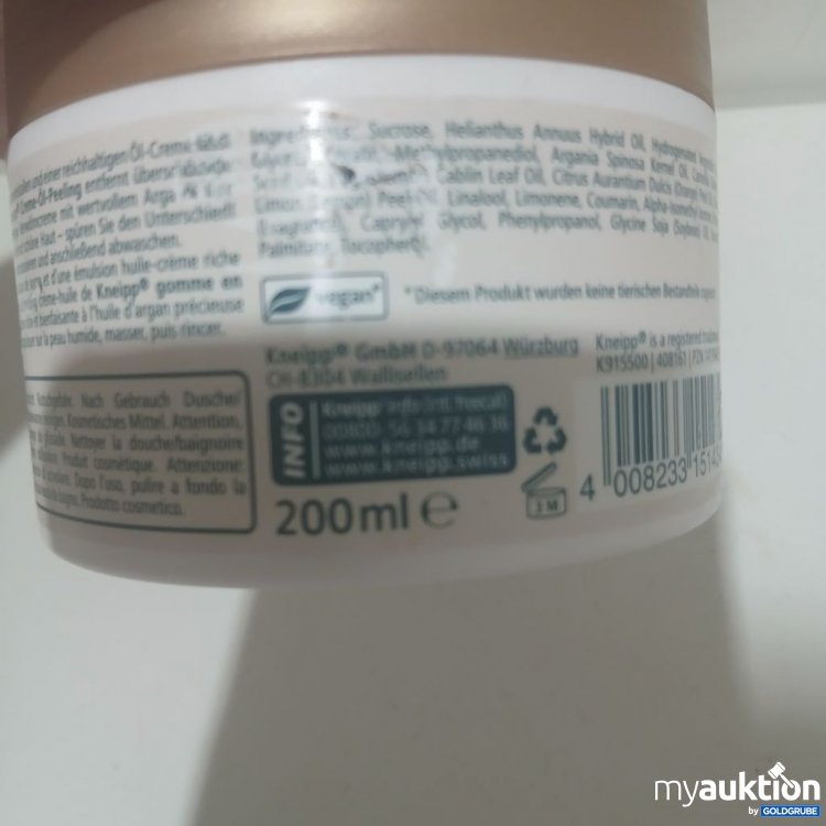 Artikel Nr. 981691 Artikel Nr. 981691: Kneipp Verwöhnendes Creme-Öl-Peeling