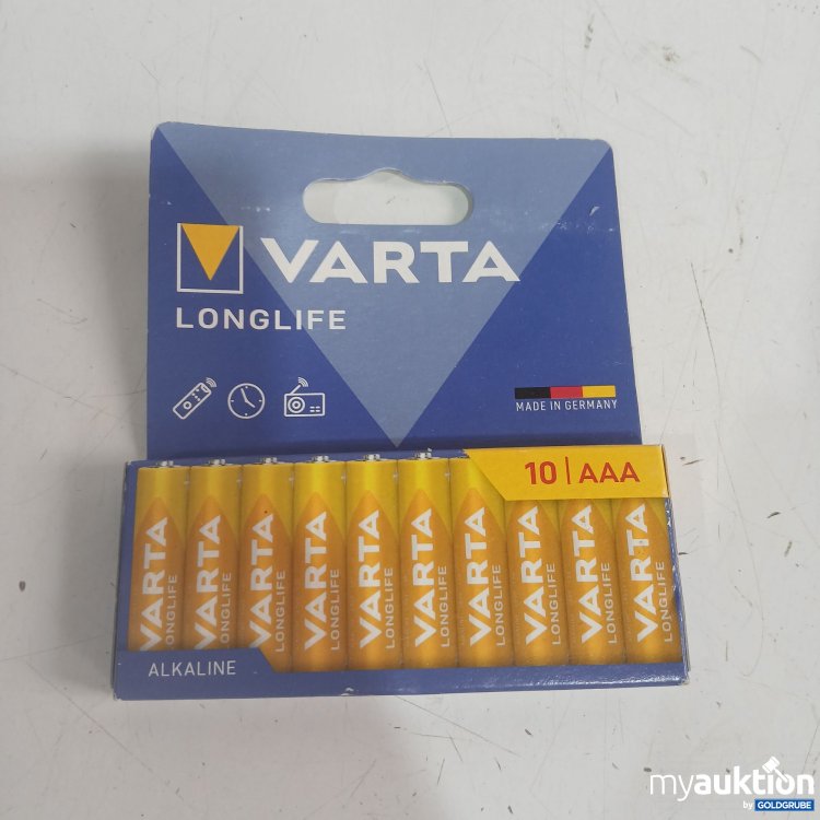 Artikel Nr. 986691 Artikel Nr. 986691: Varta Longlife AAA Batterien 10Stk