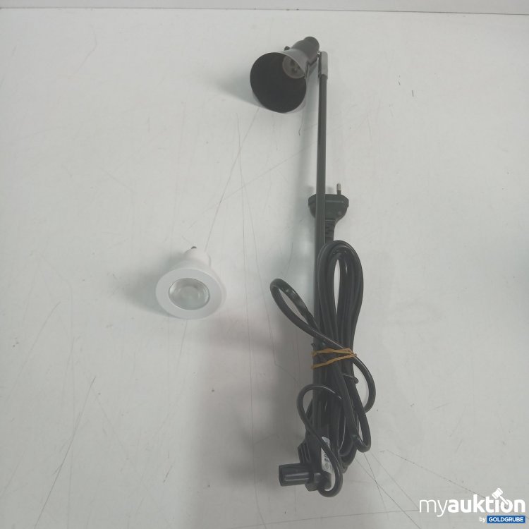 Artikel Nr. 525692: Klemmleuchte schwarz mit Kabel