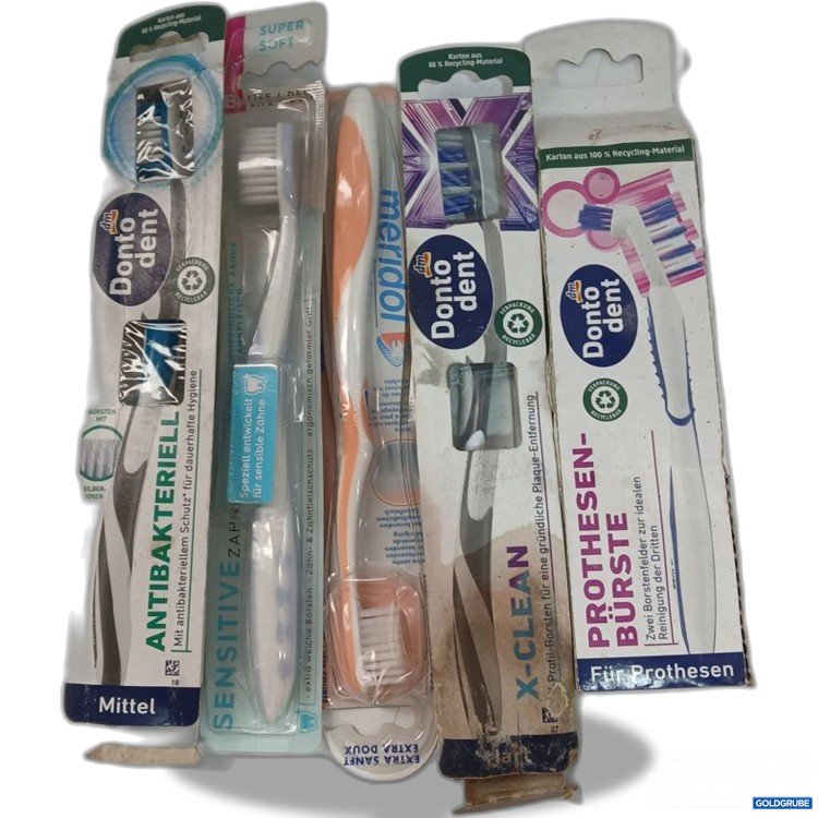 Artikel Nr. 953692: Div. Sorten Dontodent Zahnbürste Antibakteriell, Sensitive, Prothesenbürste 5 stk