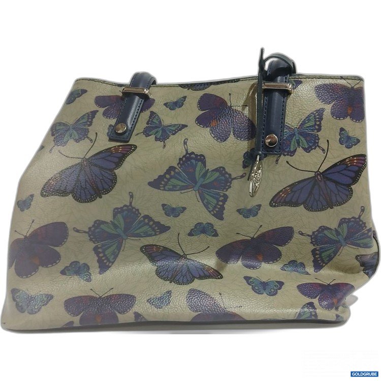 Artikel Nr. 963692: Handtasche mit Schmetterlingsmotiv ca. 34x25cm
