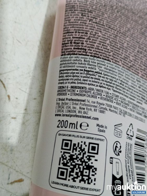 Artikel Nr. 980692: L'Oréal Professionnel Vitamino Color Conditioner 200ml