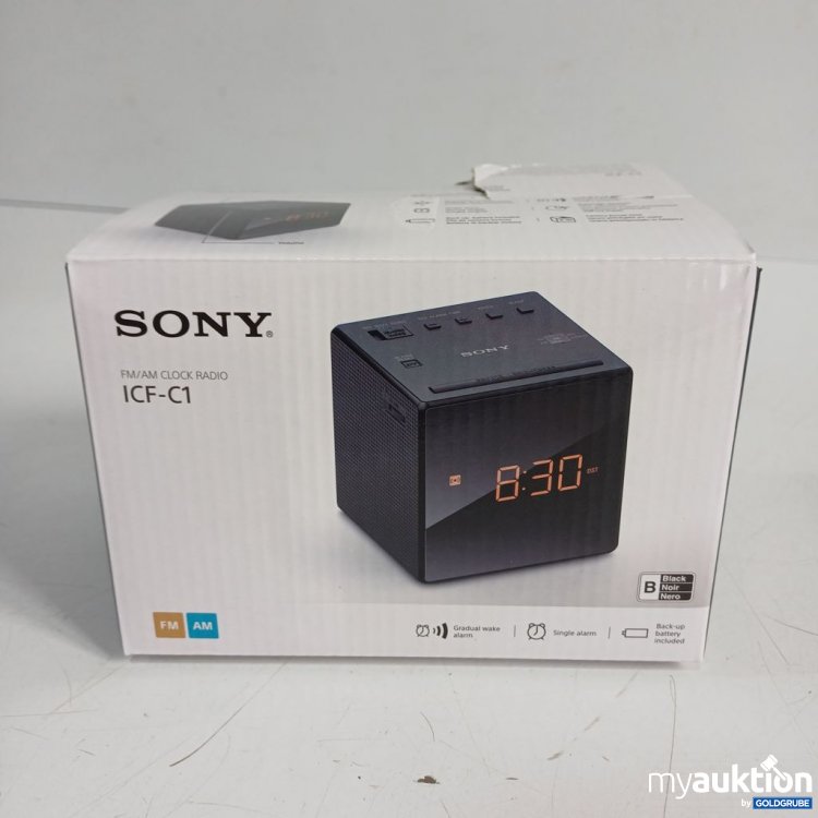 Artikel Nr. 446693 Artikel Nr. 446693: SONY ICF-C1 FM/AM Clock Radio