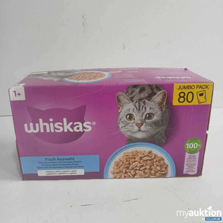Artikel Nr. 468693 Artikel Nr. 468693: Whiskas Katzenfutter Fisch Auswahl in Gelee