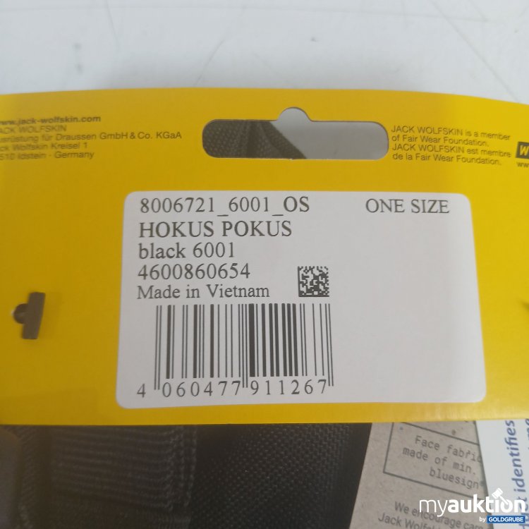 Artikel Nr. 525693: Jack Wolfskin Bauchtasche Hokus Pokus schwarz One Size