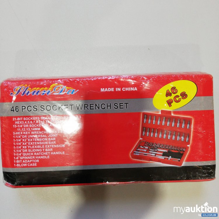 Artikel Nr. 768693 Artikel Nr. 768693: ShunDa 46 PCs Socket Wrench Set