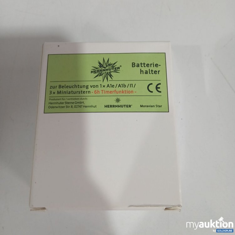 Artikel Nr. 846693 Artikel Nr. 846693: Batteriehalter zur Beleuchtung von 1xA1e /A1b/I1/ 3x Miniaturstern