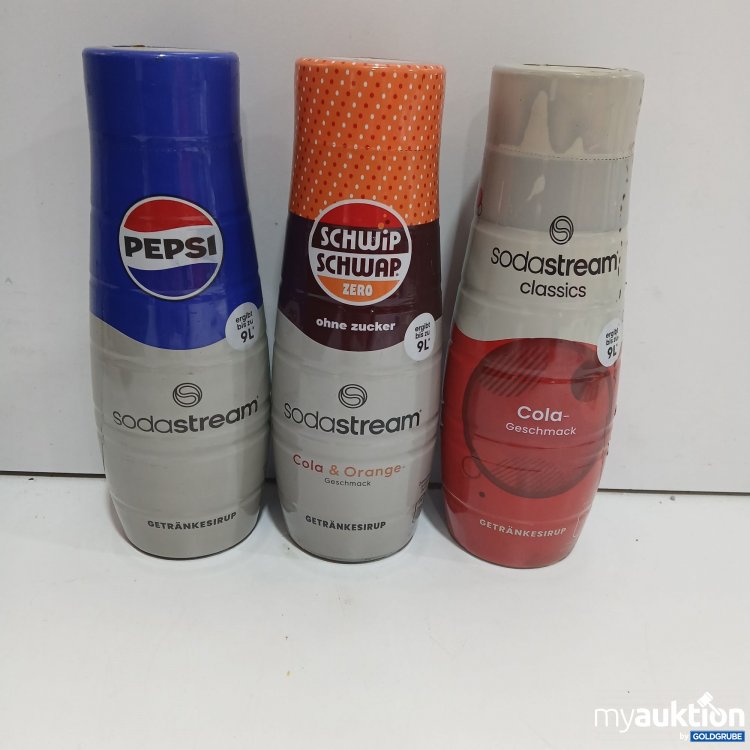 Artikel Nr. 950693 Artikel Nr. 950693: Sodastream Sirup verschiedene Sorten 3×440ml