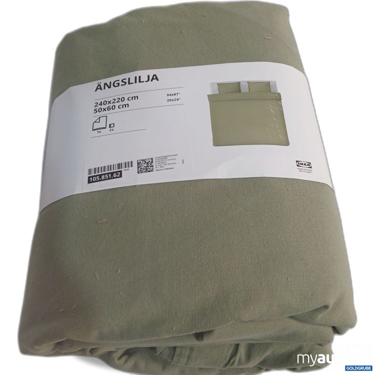 Artikel Nr. 951693: Ikea Ängslilja 240x220cm 50x60cm 105.851.62 