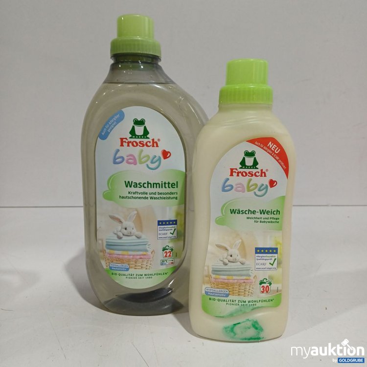 Artikel Nr. 960693: Frosch Baby Waschmittel  1,5L / Wäsche weich 750ml