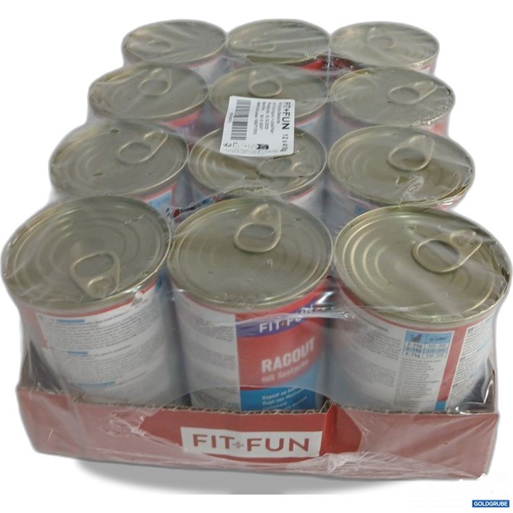 Artikel Nr. 973693: FIT+FUN Ragout Katzenmfutter Seelachs 12x415 g