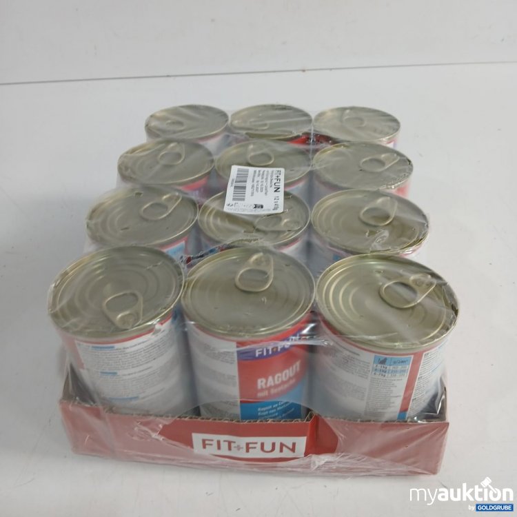 Artikel Nr. 973693: FIT+FUN Ragout Katzenmfutter Seelachs 12x415 g