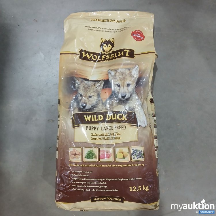 Artikel Nr. 994693 Artikel Nr. 994693: WOLFSBLUT WILD DUCK Welben futter 12,5 Kg