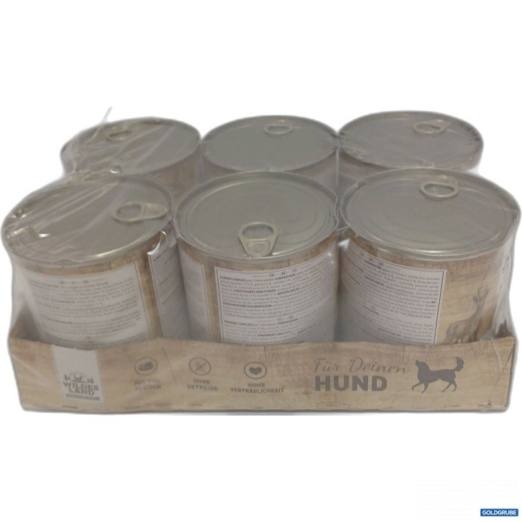 Artikel Nr. 460694: Wildes Land Hundefutter Adult Wild 6x800g