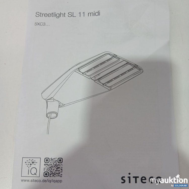 Artikel Nr. 518694 Artikel Nr. 518694: Siteco Straßenleuchte SL 11 Midi