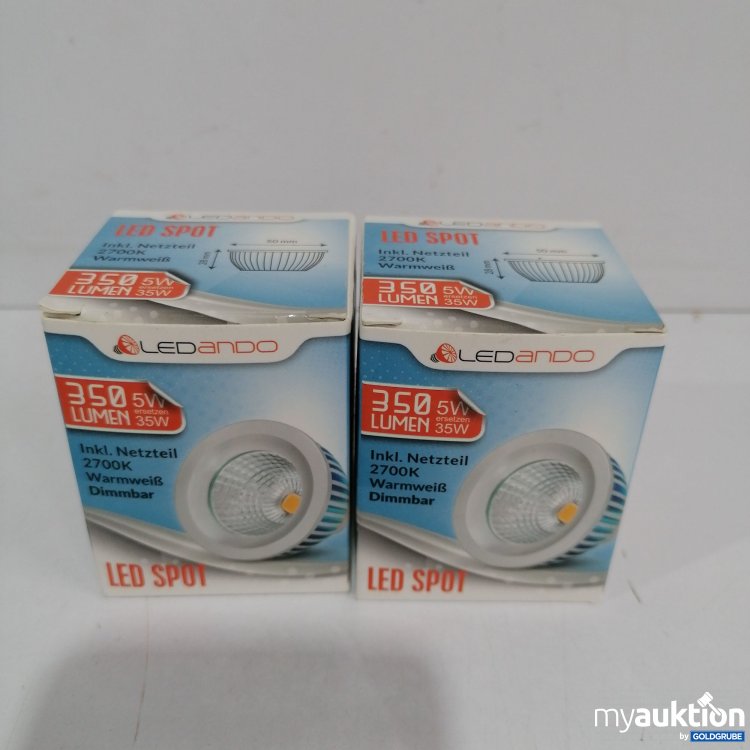 Artikel Nr. 847694: LED Ando LED Spot inkl Netzteil, 2x