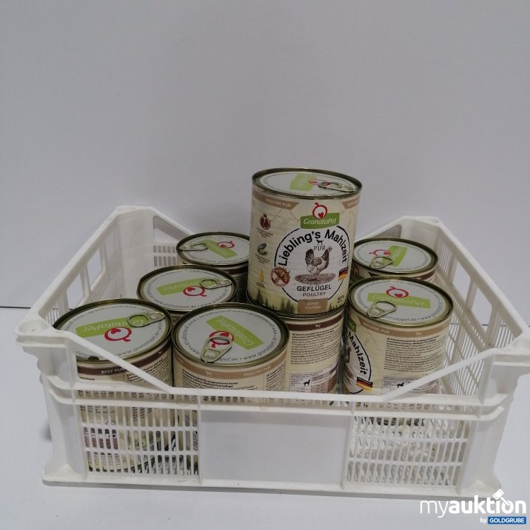 Artikel Nr. 859694: Granata Pet Lieblings Mahlzeit Geflügel 9x800g