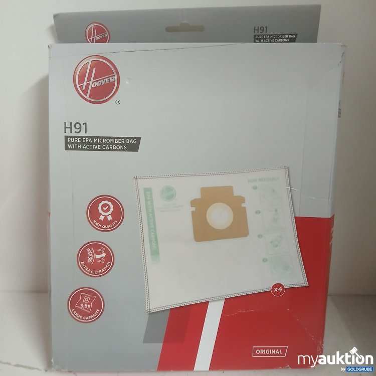 Artikel Nr. 877694 Artikel Nr. 877694: Hoover H91 Pure Era Microfiber Bag x4