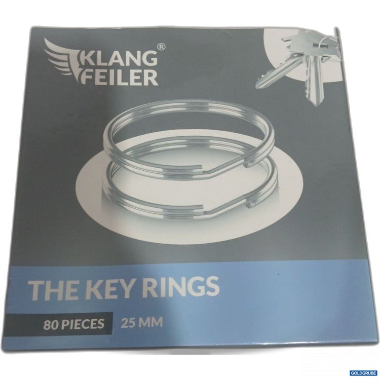 Artikel Nr. 919694: Klang Feiler The Key Rings 25 mm 80x