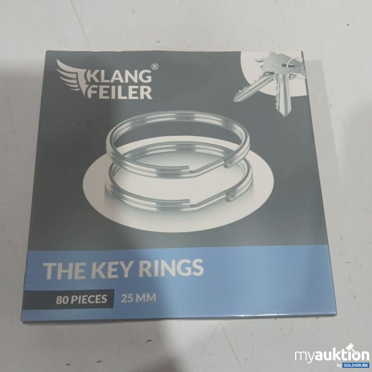 Artikel Nr. 919694: Klang Feiler The Key Rings 25 mm 80x