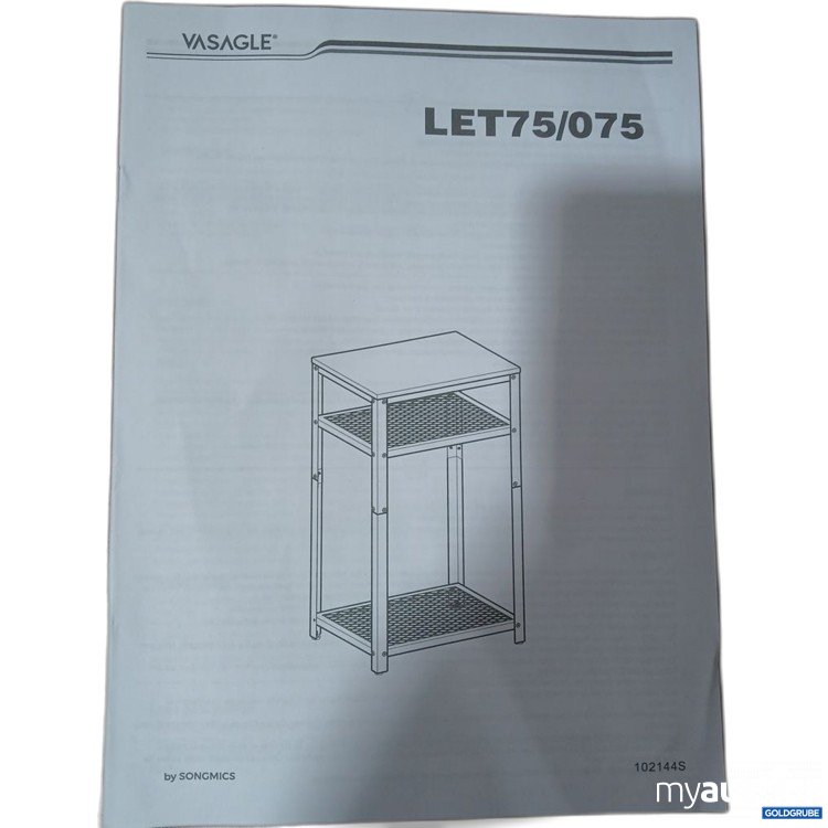 Artikel Nr. 921694: VASAGLE Beistelltisch LET75BX
