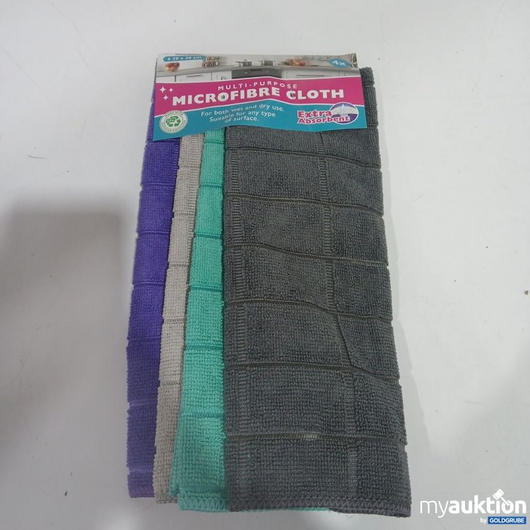 Artikel Nr. 963694: Microfibre Cloth Multi-Purpose Reinigungstuch 4Stk