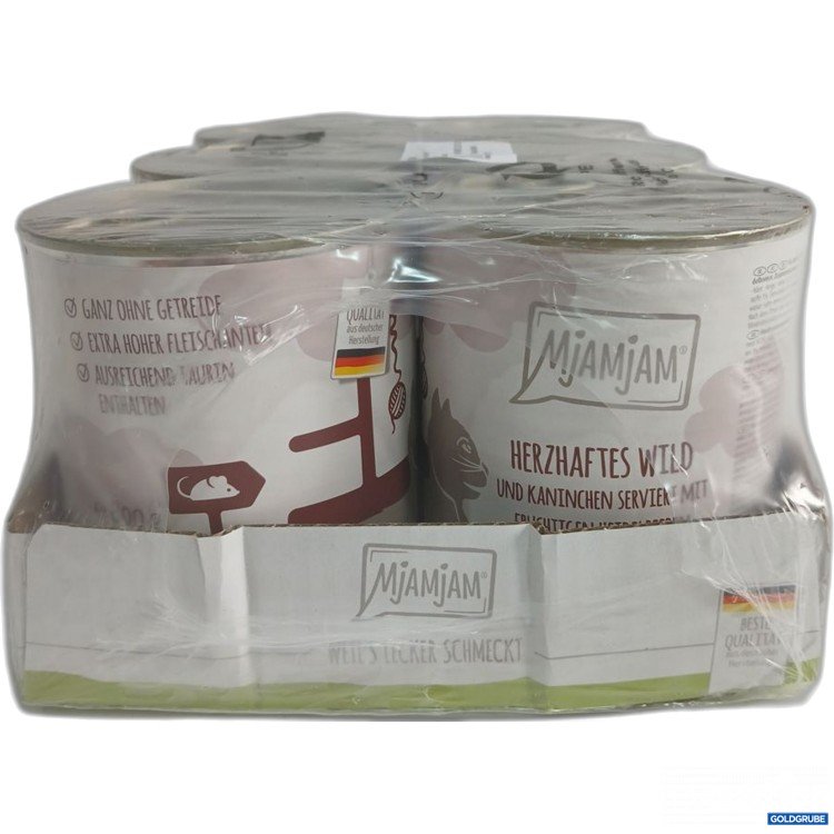 Artikel Nr. 973694: Mjamjam Herzhaftes Wild und Kaninchen 6x800 g