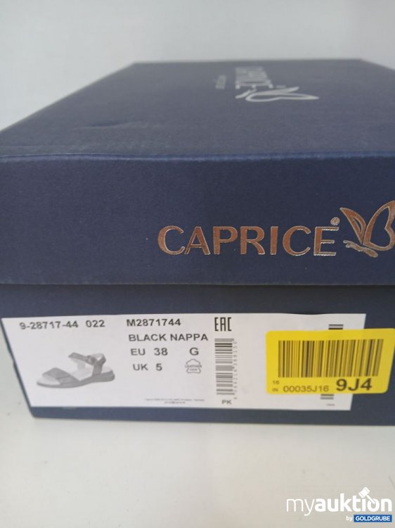 Artikel Nr. 988694 Artikel Nr. 988694: Caprice Sandalen Black Nappa
