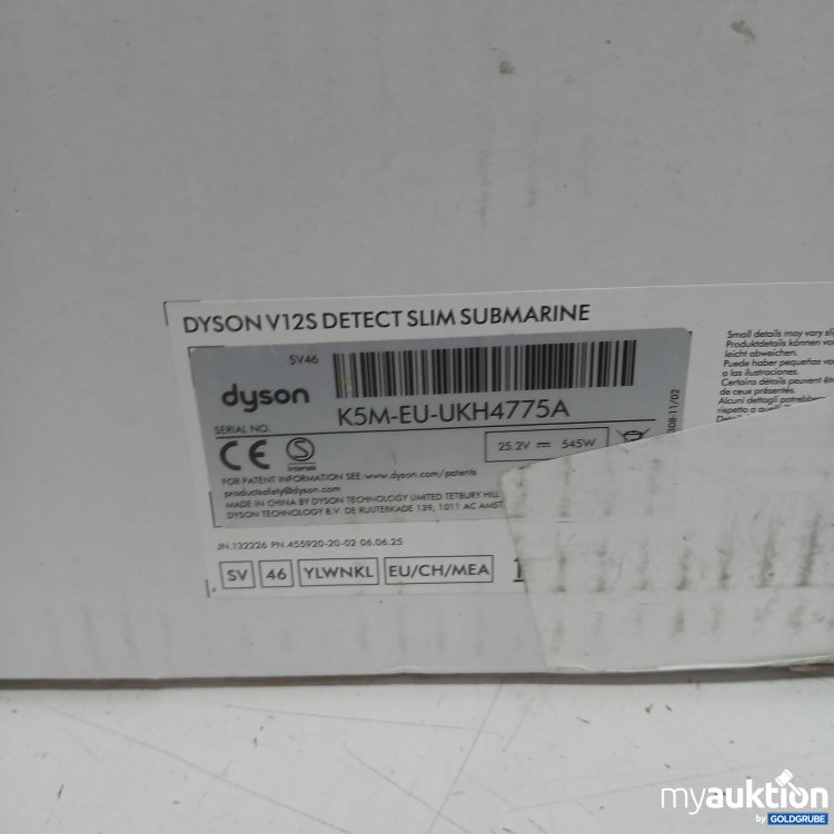Artikel Nr. 989694 Artikel Nr. 989694: Dyson v12s detect slim submarine K5M-EU-UKH4775A