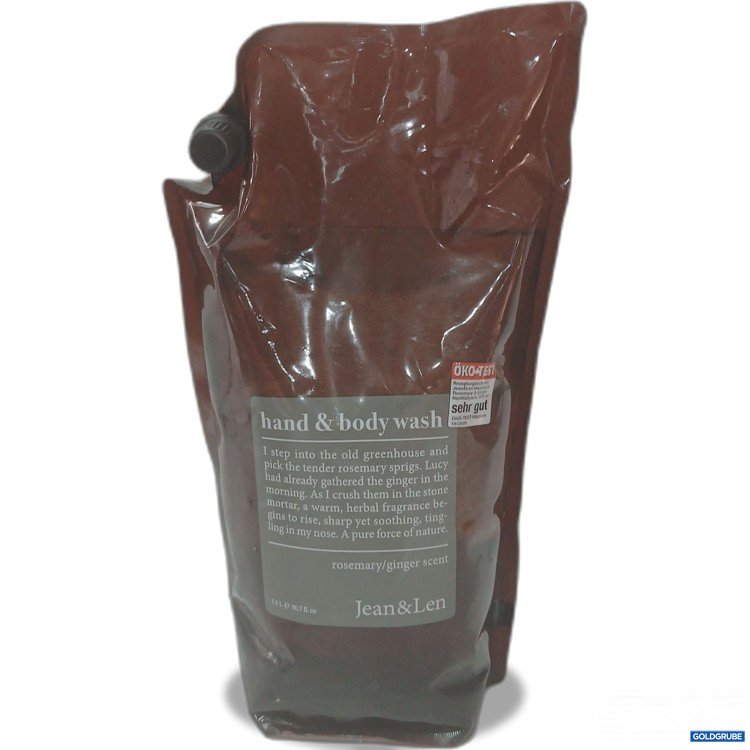 Artikel Nr. 990694 Artikel Nr. 990694: Jean&Len Hand & Body Rosemary/Ginger Duft Wash 1,5L