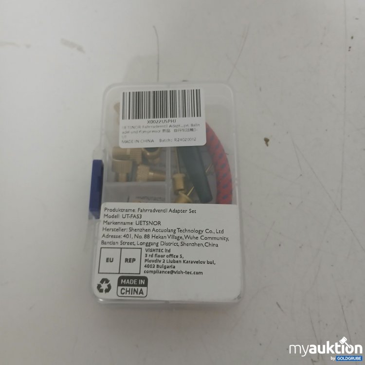 Artikel Nr. 397695: Fahrradventil Adapter Set UT-FAS3