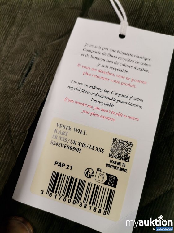 Artikel Nr. 434695: Sezane Paris Jacke