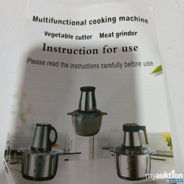Artikel Nr. 876695: Multifunktional cooking machine 