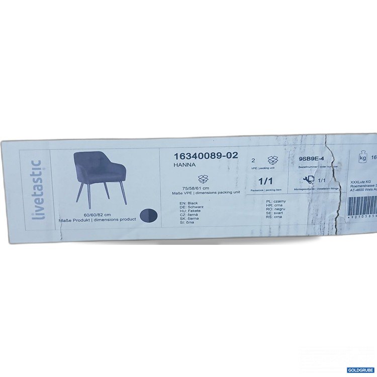 Artikel Nr. 890695: Livetastic Hanna Stühle schwarz 16340089-02 
