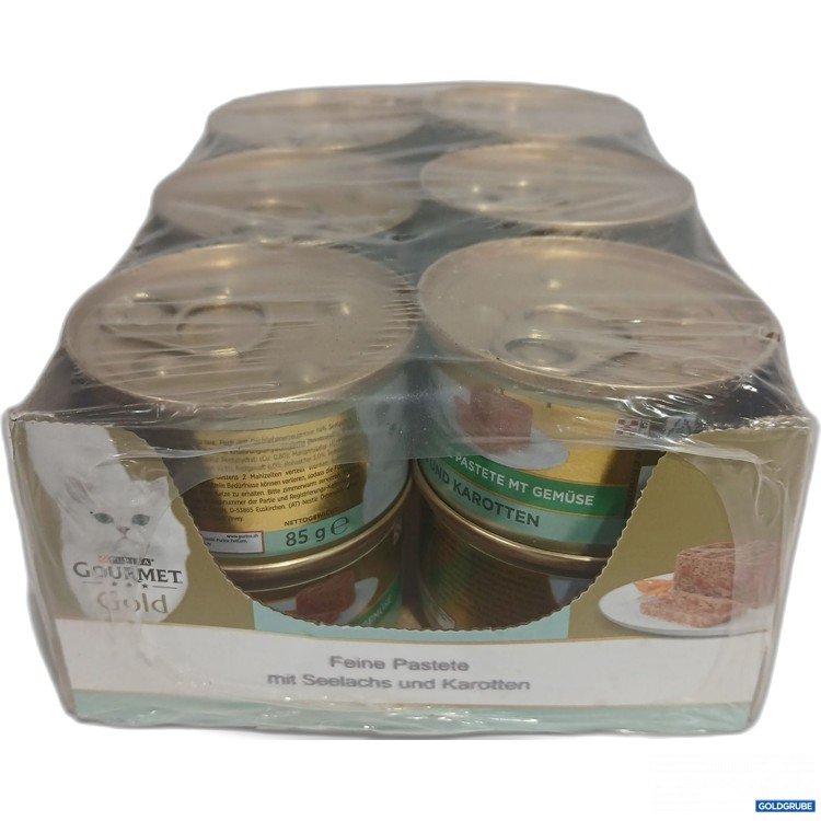 Artikel Nr. 891695: Purina Gourmet Feine Pastete mit Seelachs und Karotten 12x85g