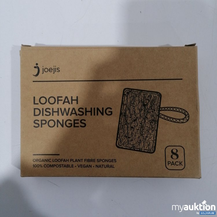 Artikel Nr. 898695 Artikel Nr. 898695: Joejis Loofah Dishwashing Sponges 8Stk
