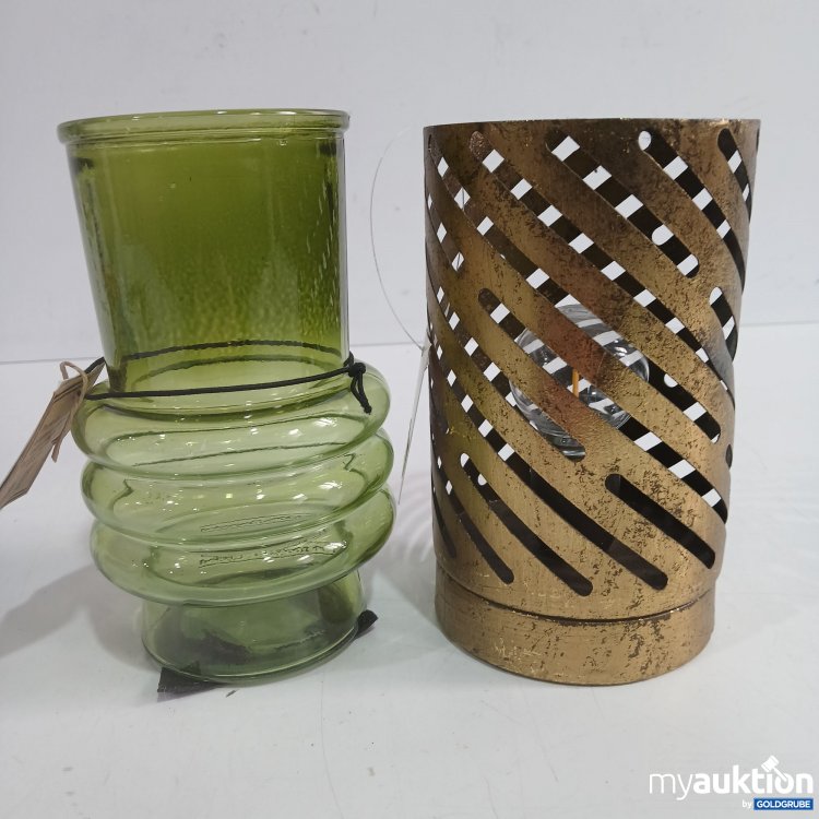 Artikel Nr. 906695 Artikel Nr. 906695: Vase ca. 17cm / Licht mit Batteriefunktion