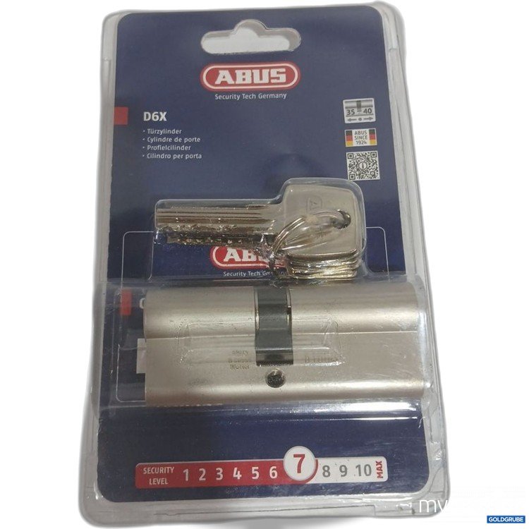 Artikel Nr. 919695: ABUS D6X Türzylinder mit Schlüssel