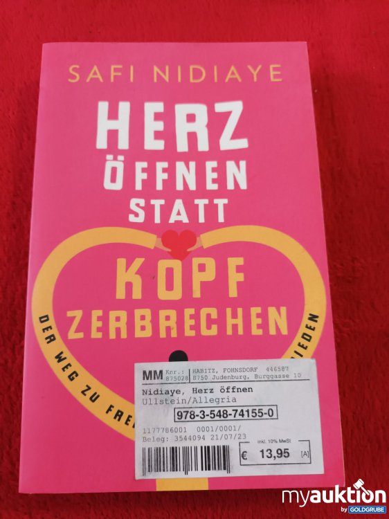 Artikel Nr. 923695: Herz öffnen statt Kopf zerbrechen 