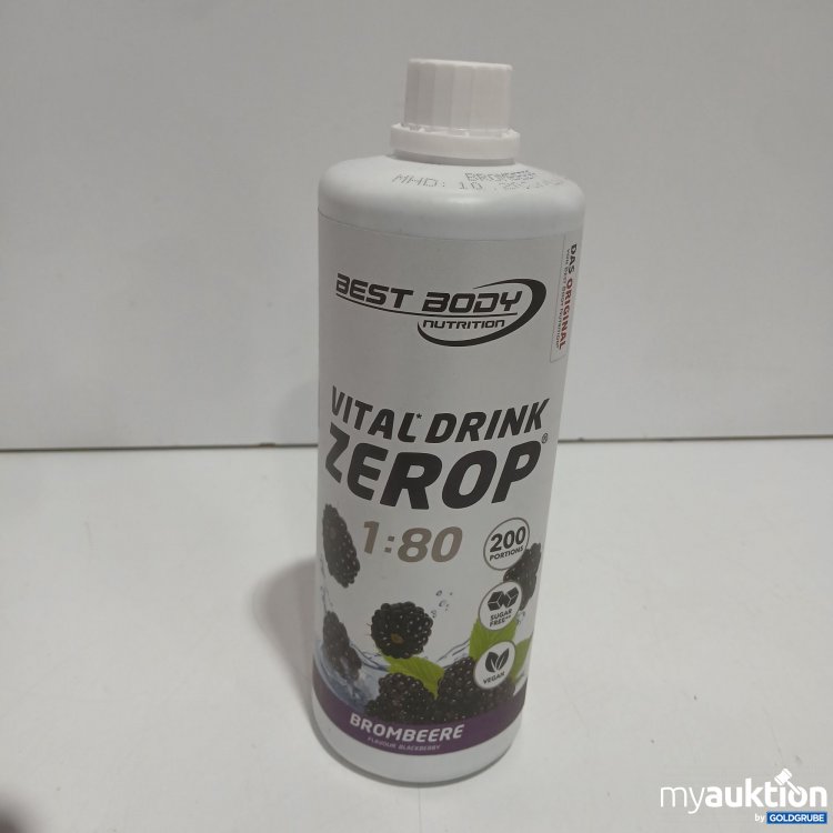 Artikel Nr. 967695: Best Body Nutrition Vital Drink Zerop Brombeere 1000ml