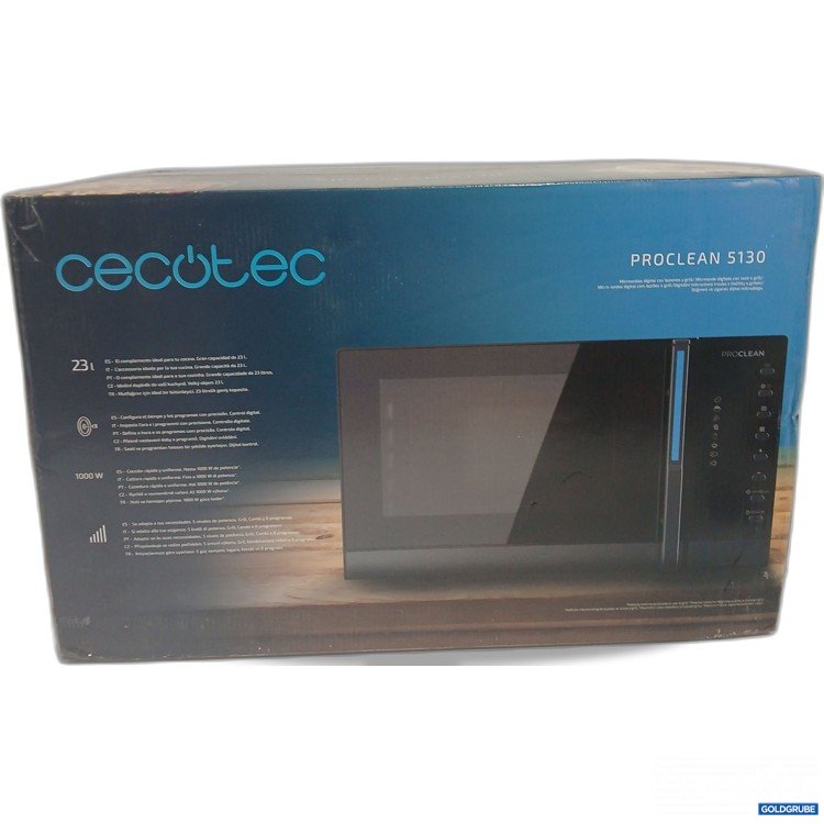 Artikel Nr. 969695: Cecotec Proclean 5130 Microondas digital con botones y grill 