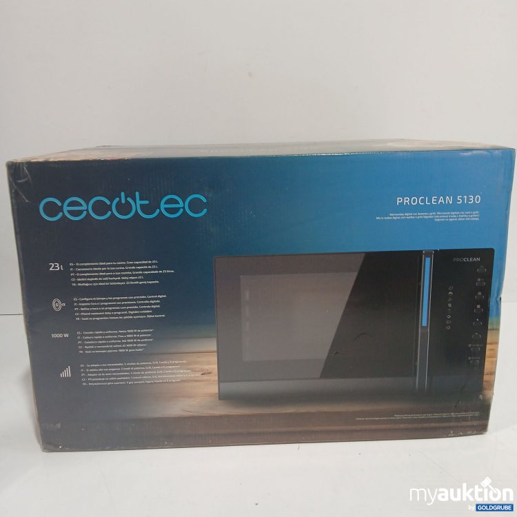 Artikel Nr. 969695: Cecotec Proclean 5130 Microondas digital con botones y grill 